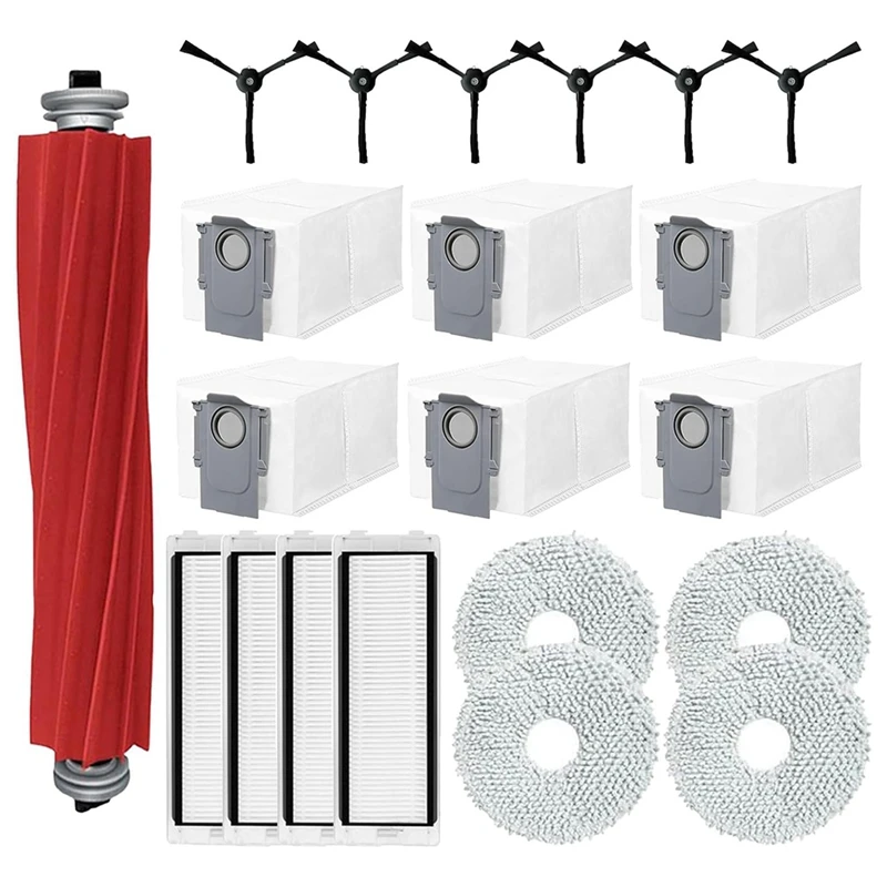 For Roborock Q Revo P10 Robot Vacuum Cleaner Parts Main Side Brush Mop Cloths Dust Bags Hepa Filters
For Roborock Q Revo P10 Robot Vacuum Cleaner Parts Main Side Brush Mop Cloths Dust Bags Hepa Filters