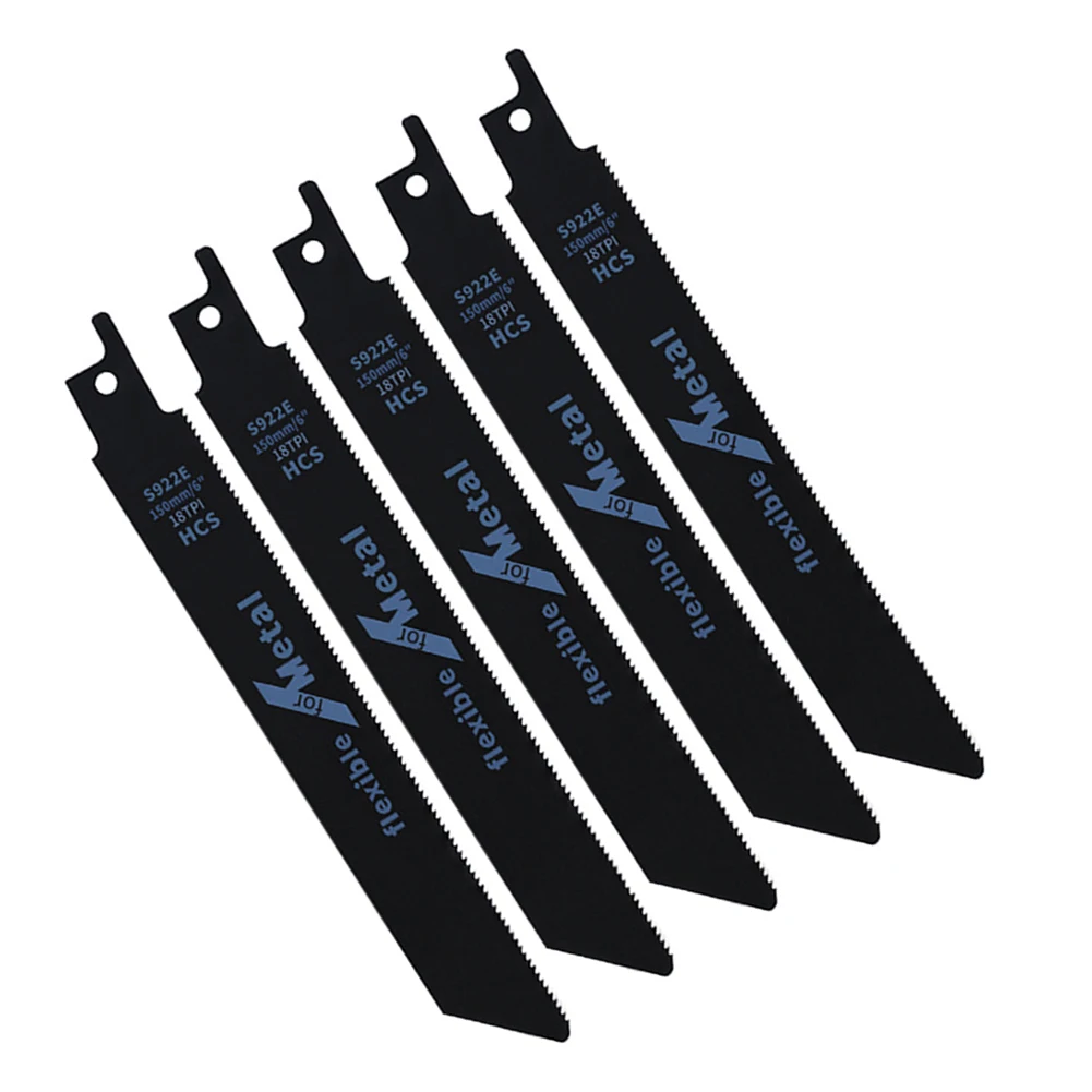 5PCS S922E Reciprocating Saw Blades 150mm Jig Saw Blade Saber Saw Handsaw Blade For Cutting Wood Metal PVC Tube Power Tool Part
5PCS S922E Reciprocating Saw Blades 150mm Jig Saw Blade Saber Saw Handsaw Blade For Cutting Wood Metal PVC Tube Power Tool Part
