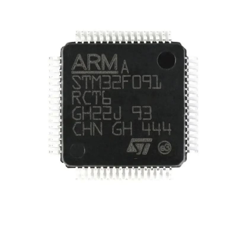 Импортированный из STM32F091RCT6 LQFP64 архитектура ARM (M0 32-битные микроконтроллеры MCU
Импортированный из STM32F091RCT6 LQFP64 архитектура ARM (M0 32-битные микроконтроллеры MCU