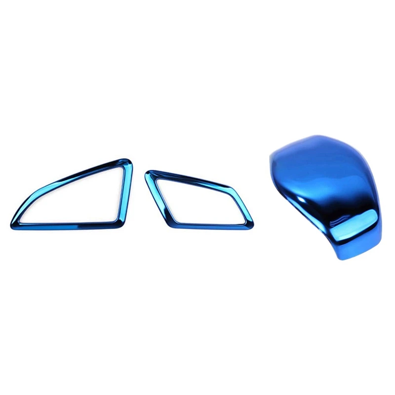 2 Pcs Windshield Air Vent Wind Outlet Cover Trim & 1 Pcs Automatic Transmission Gear Knob Cover
2 Pcs Windshield Air Vent Wind Outlet Cover Trim & 1 Pcs Automatic Transmission Gear Knob Cover