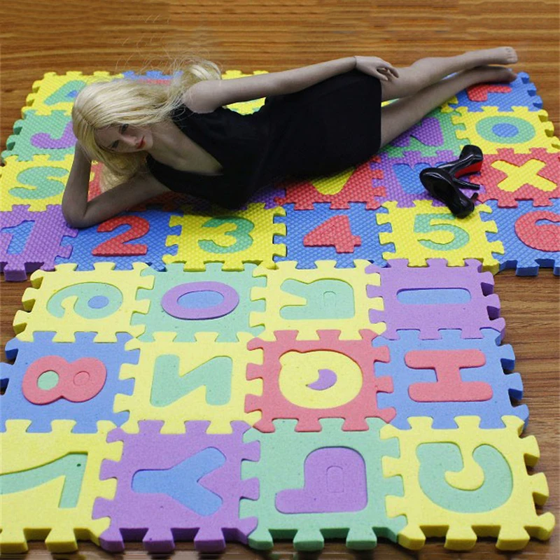 1Set(36 Pieces) In Stock 1/6 Dollhouse Miniature EVA Mosaic Floor Mat Mini Patchwork Carpet Model for 12inch Action Figure Body
1Set(36 Pieces) In Stock 1/6 Dollhouse Miniature EVA Mosaic Floor Mat Mini Patchwork Carpet Model for 12inch Action Figure Body