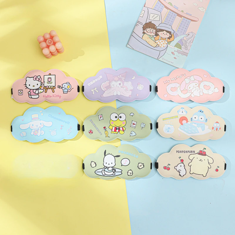 Sanrio Melody Memory хлопковая маска для сна с рисунком Hello Kitty Cloud Sense
