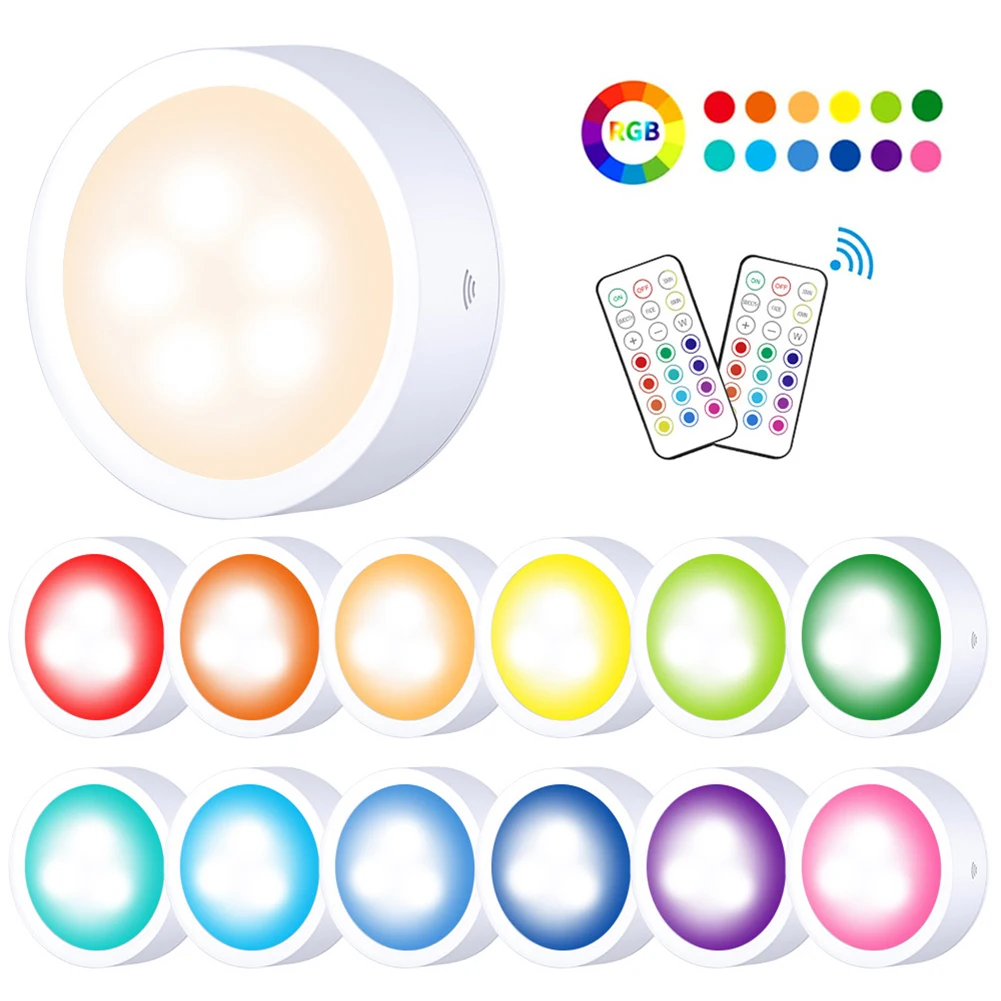 Household 13 Color RGB Led Under Cabinet Light smart home with Wireless Remote For Indoor Home Wardrobe Kitchen Decoration
Household 13 Color RGB Led Under Cabinet Light smart home with Wireless Remote For Indoor Home Wardrobe Kitchen Decoration