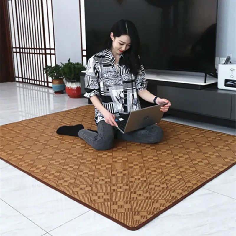 Japanese-Style Mat Carpet Living Room Bedroom Bedside Balcony Bedside Tatami Mat Rattan Mat Summer Heaven And Floor Mat
Japanese-Style Mat Carpet Living Room Bedroom Bedside Balcony Bedside Tatami Mat Rattan Mat Summer Heaven And Floor Mat