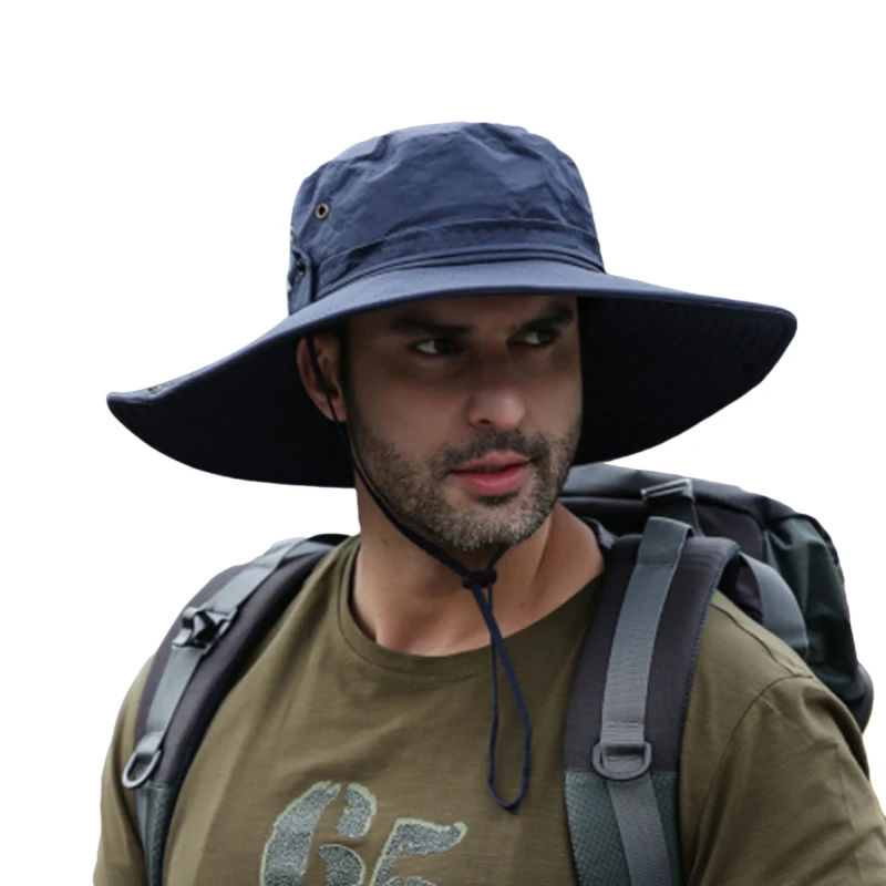 2022 Fashion Summer Bucket Hat Cowboy Men Outdoor Fishing Hiking Beach Hats Mesh Breathable Anti UV Sun Cap Large Wide Brim
2022 Fashion Summer Bucket Hat Cowboy Men Outdoor Fishing Hiking Beach Hats Mesh Breathable Anti UV Sun Cap Large Wide Brim