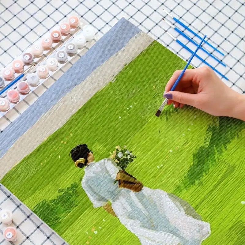 149821 diy digital oil painting oil painting acrylic flower painting explosion hand-filled landscape painting
149821 diy digital oil painting oil painting acrylic flower painting explosion hand-filled landscape painting