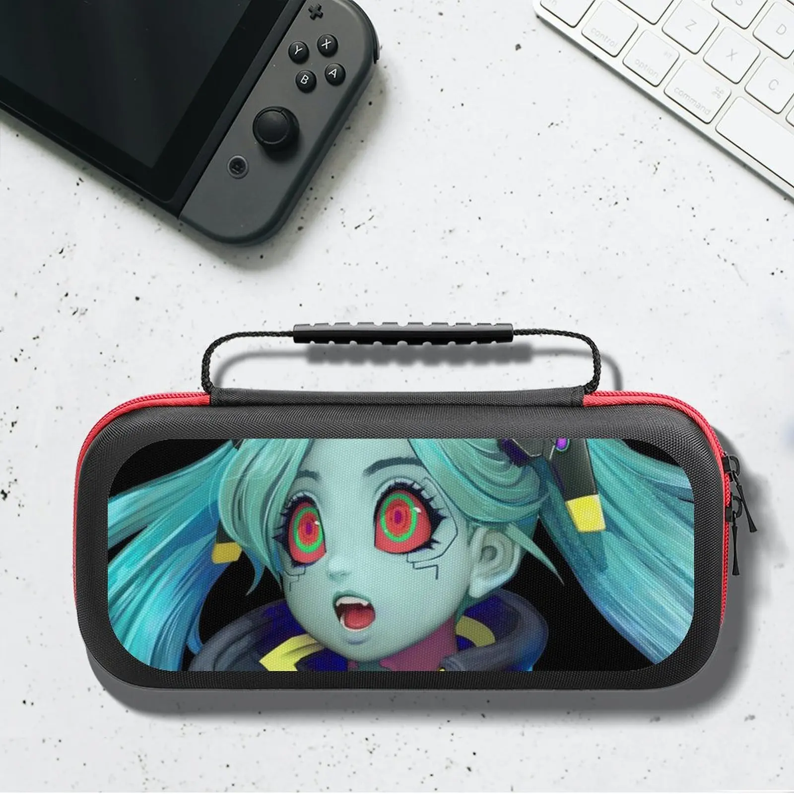 Портативная сумка edgerunrebecca для Nintendo Switch Robot Girl, милая сумка для хранения в стиле аниме, компактный Модный чехол для переноски
Портативная сумка edgerunrebecca для Nintendo Switch Robot Girl, милая сумка для хранения в стиле аниме, компактный Модный чехол для переноски