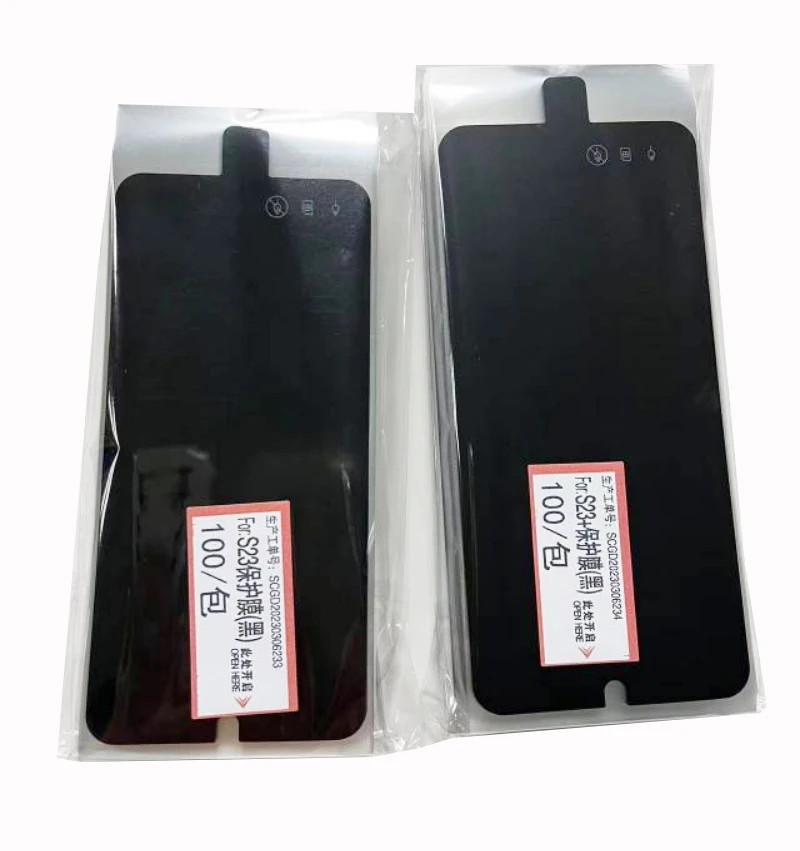 100Pcs/Lot Wrap Plastic Factory Lcd Screen Film Protective For Samsung S23 Plus S23 Ultra
100Pcs/Lot Wrap Plastic Factory Lcd Screen Film Protective For Samsung S23 Plus S23 Ultra