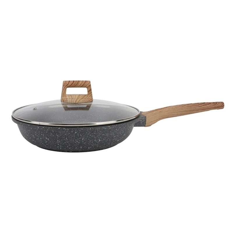 Korean Frying Pan Non-Stick 28Cm Maifan Stone Smokeless Aluminum Wok Fried Egg Steak Marble Coating
Korean Frying Pan Non-Stick 28Cm Maifan Stone Smokeless Aluminum Wok Fried Egg Steak Marble Coating