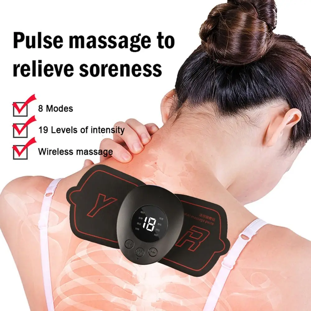 

Muscle Portable Leg And Shoulder Electric Pulse Massagers Neck Massager Pain Relief Tool Body Massage Relax Cushion