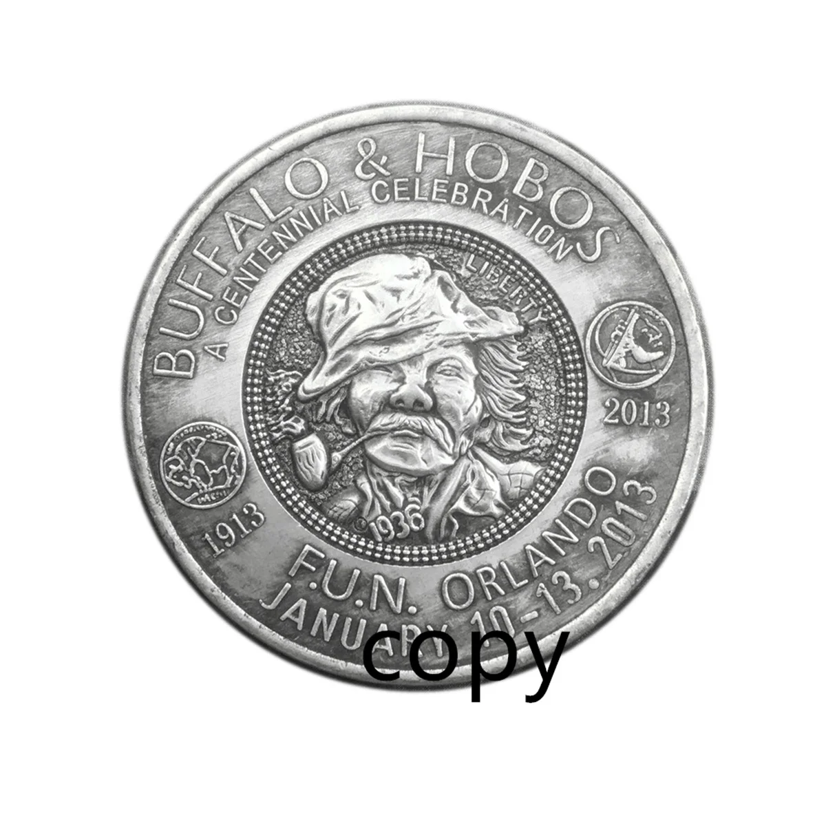 Cthulhu Mythos HOBO COIN Rangers COIN US Coin Gift Challenge REPLICA Commemorative Coin - REPLICA Coin Medal Coins Collection
Cthulhu Mythos HOBO COIN Rangers COIN US Coin Gift Challenge REPLICA Commemorative Coin - REPLICA Coin Medal Coins Collection