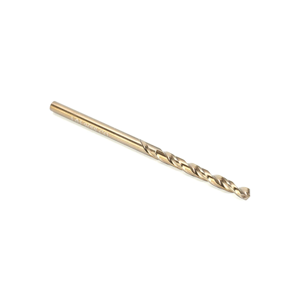 Cobalt Drill Spiral Bit Auger Used For Stainless Steel Drilling Tools Accessories 10pcs HSS M35 1/1.5/2/2.5/3mm 10pcs Per Set
Cobalt Drill Spiral Bit Auger Used For Stainless Steel Drilling Tools Accessories 10pcs HSS M35 1/1.5/2/2.5/3mm 10pcs Per Set