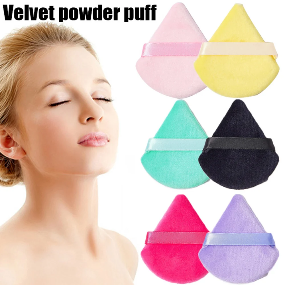 2pcs Powder Puff 10 Colors Face Makeup Tool Sponge Velvet Dry Use Triangle Makeup Puff Soft Smooth Facial Beauty Washable Puff
2pcs Powder Puff 10 Colors Face Makeup Tool Sponge Velvet Dry Use Triangle Makeup Puff Soft Smooth Facial Beauty Washable Puff