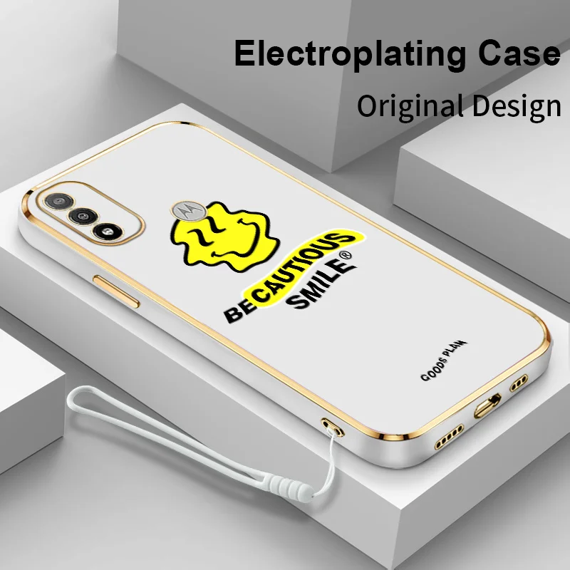 English Smiley Face Soft Square Plating Back Cover Case for Motorola Moto E20 E6S E7 E7 Power E7i Power E7 Plus Edge 20 Camera
English Smiley Face Soft Square Plating Back Cover Case for Motorola Moto E20 E6S E7 E7 Power E7i Power E7 Plus Edge 20 Camera