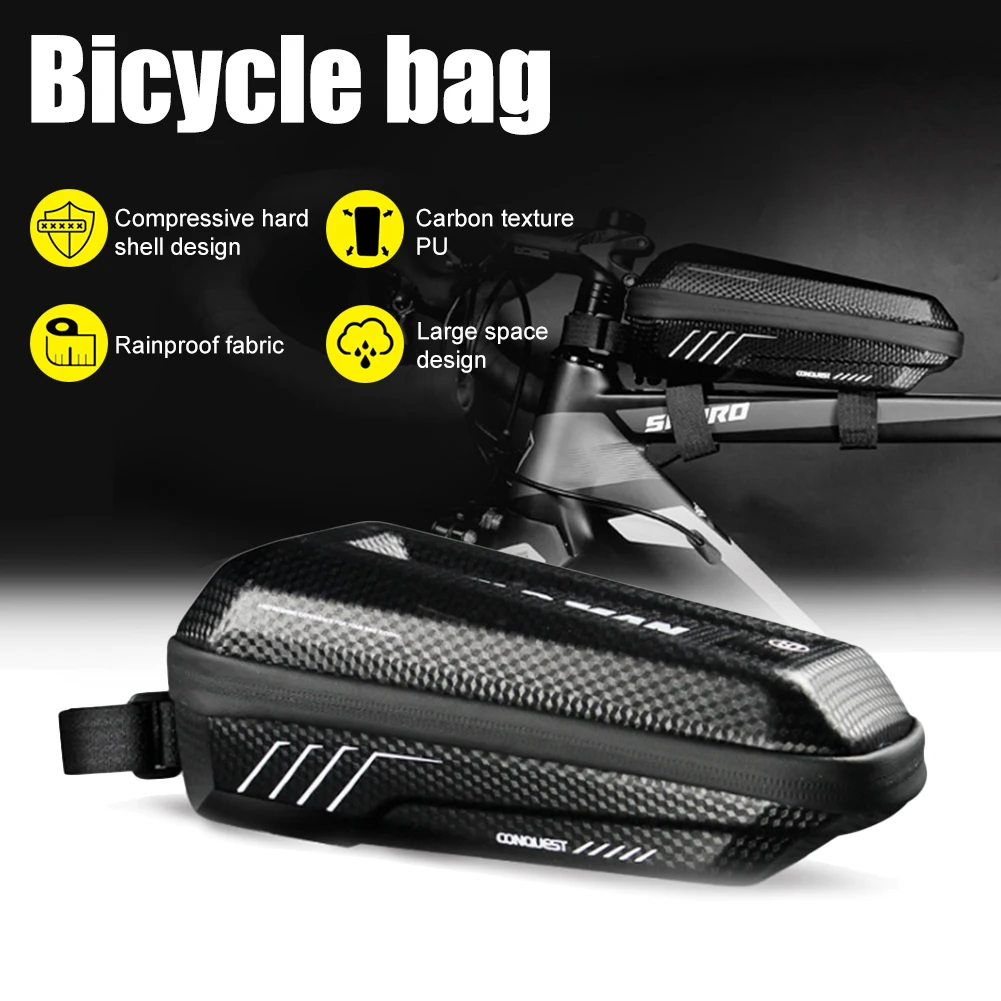 Bicycle Top Tube Front Beam Bag MTB Road Cycling Anti Pressure Shock Rainproof Bike Accessories Phone Case Holder Tube Frame Bag
Bicycle Top Tube Front Beam Bag MTB Road Cycling Anti Pressure Shock Rainproof Bike Accessories Phone Case Holder Tube Frame Bag