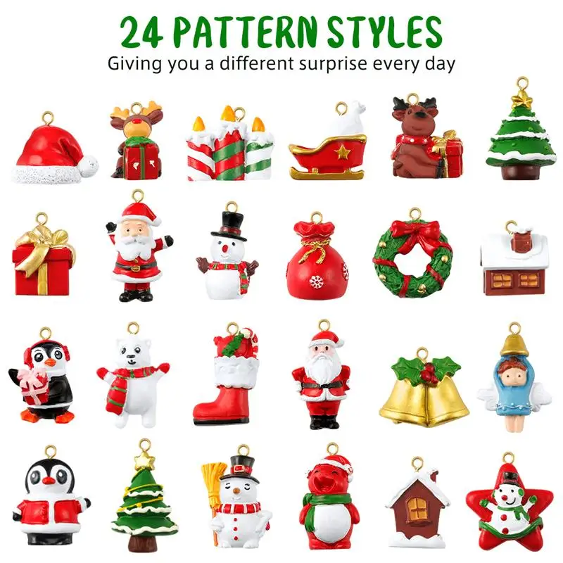 Christmas Countdown Advent Calendar with 24 Hanging Ornaments Colorful Christmas Advent Calendar Xmas Tree Hanging Ornaments
Christmas Countdown Advent Calendar with 24 Hanging Ornaments Colorful Christmas Advent Calendar Xmas Tree Hanging Ornaments