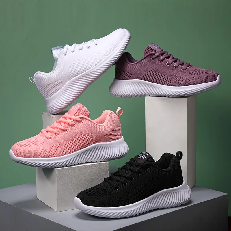 Breathable Women's Sneakers Lightweight Mesh Casual Shoes Outdoor Non-Slip Sports Shoes Free Shipping Lace-Up Female Tennis 2023
Breathable Women's Sneakers Lightweight Mesh Casual Shoes Outdoor Non-Slip Sports Shoes Free Shipping Lace-Up Female Tennis 2023