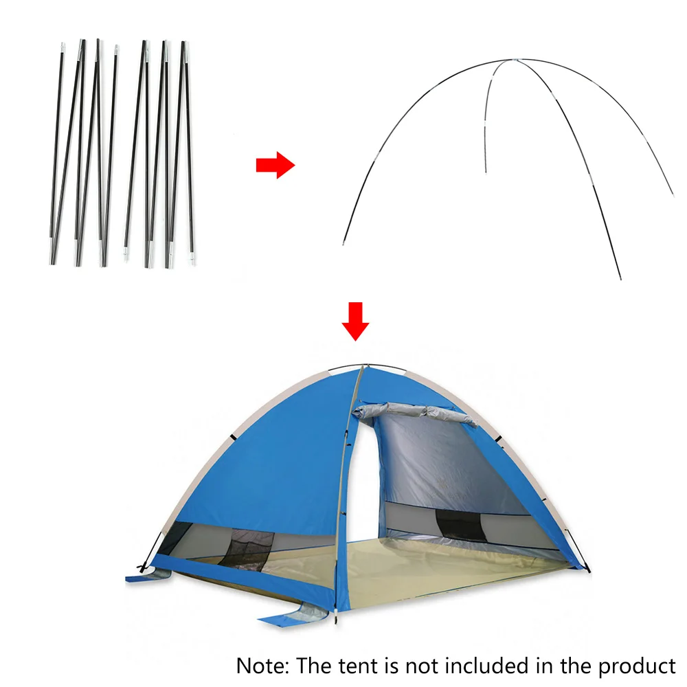1 Pair 3/3.3/4/4.48/4.9m Fiberglass Tent Rod Camping Tent Pole Bars Support Rods Awning Frames Kit Hiking Travel Canopies Parts
1 Pair 3/3.3/4/4.48/4.9m Fiberglass Tent Rod Camping Tent Pole Bars Support Rods Awning Frames Kit Hiking Travel Canopies Parts