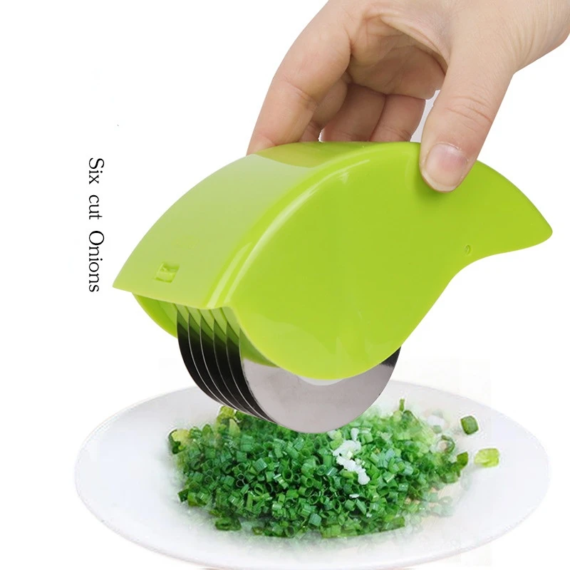 Creative Vegetable Cutter Scroll Wheel Chopper Kitchen Gadgets Stainless Steel Six Cutter Onion Vegetable Tools Accessories
Creative Vegetable Cutter Scroll Wheel Chopper Kitchen Gadgets Stainless Steel Six Cutter Onion Vegetable Tools Accessories