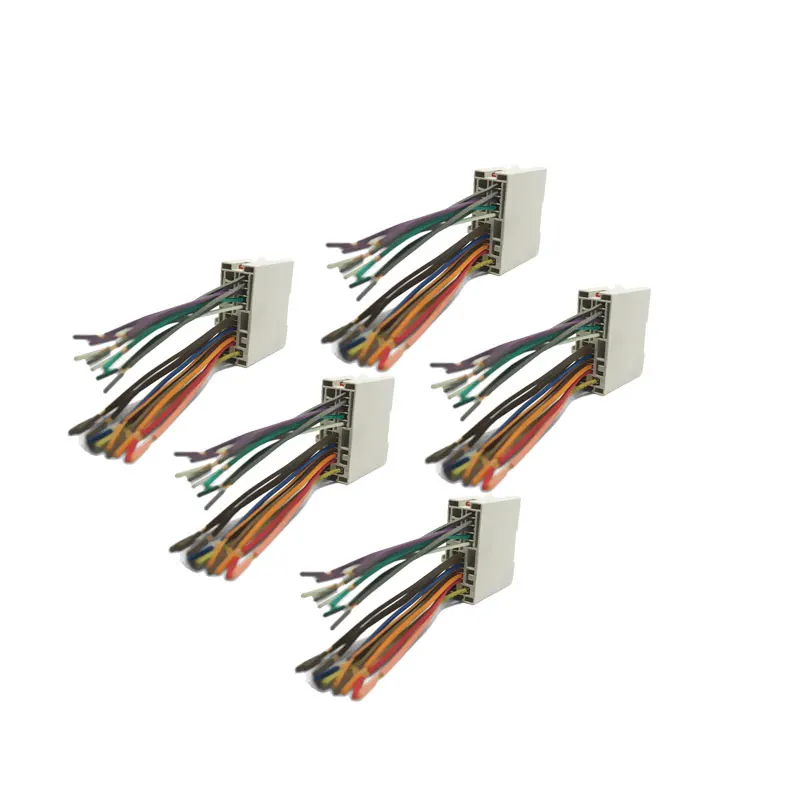5pcs Car Radio CD Player Wiring Harness Audio Stereo Wire Adapter for FORD Install Aftermarket Stere
5pcs Car Radio CD Player Wiring Harness Audio Stereo Wire Adapter for FORD Install Aftermarket Stere
