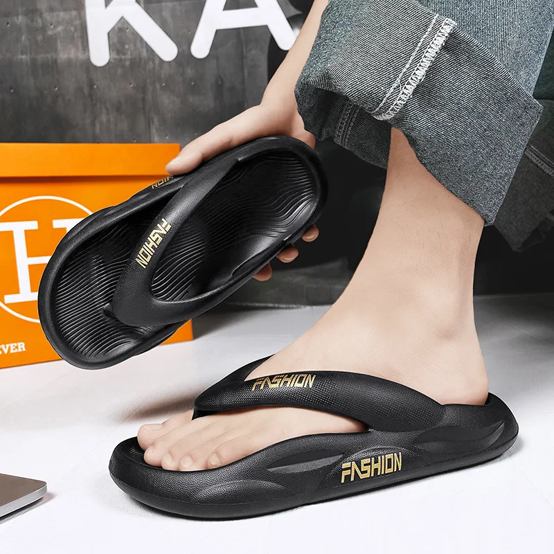 Men's Slippers Flip Flops Beach Slippers Thick Bottom Summer Outdoor Shoes Slides Thong Slippers Women Sandals Soft Shoes
Men's Slippers Flip Flops Beach Slippers Thick Bottom Summer Outdoor Shoes Slides Thong Slippers Women Sandals Soft Shoes