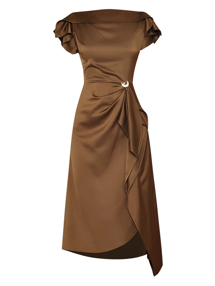 Runway Designers High Quality Summer New Women's Celebrity Party High Street Gorgeous Diamonds Vintage Elegant Fashion Dress
Runway Designers High Quality Summer New Women's Celebrity Party High Street Gorgeous Diamonds Vintage Elegant Fashion Dress