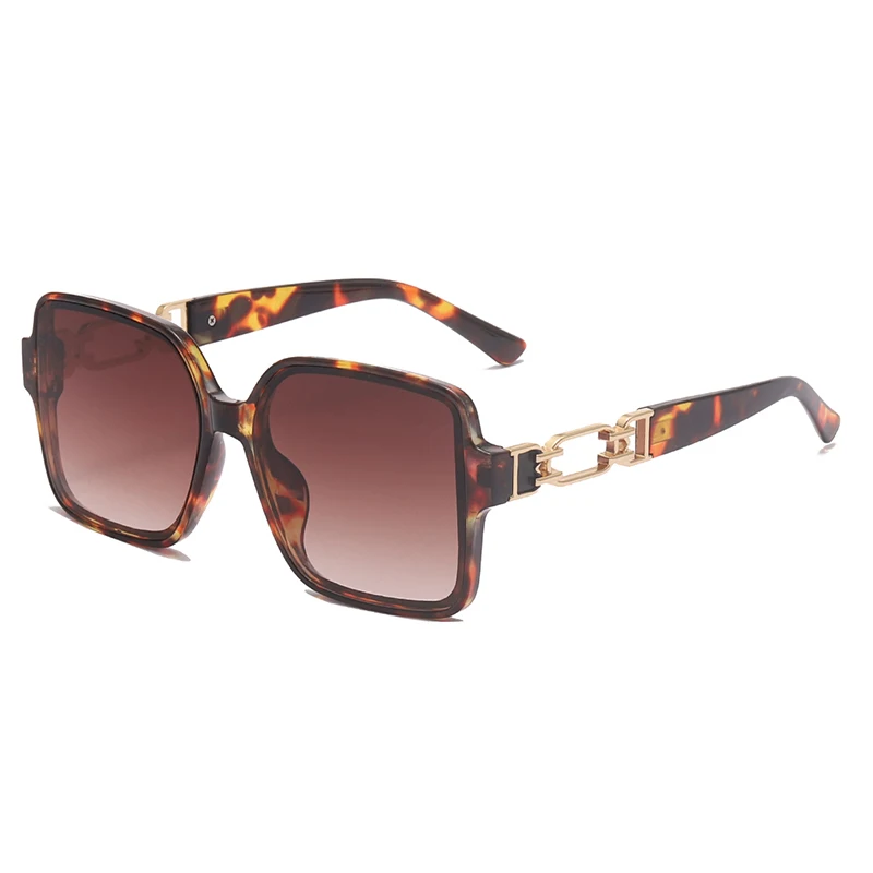 Vintage Colorful Square Sunglasses Women Fashion Metal Hollow Decoration Oversized Eyewear Men Leopard Color Sun Glasses
Vintage Colorful Square Sunglasses Women Fashion Metal Hollow Decoration Oversized Eyewear Men Leopard Color Sun Glasses