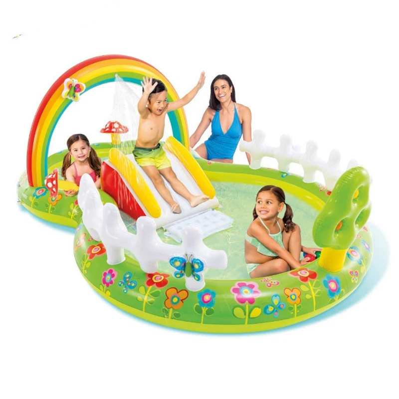 Dinosaur Inflatable Play Center Spray Water Swimming Pool Blow Up Summer Outdoor Water Fun Paddling Pool For Kids
Dinosaur Inflatable Play Center Spray Water Swimming Pool Blow Up Summer Outdoor Water Fun Paddling Pool For Kids