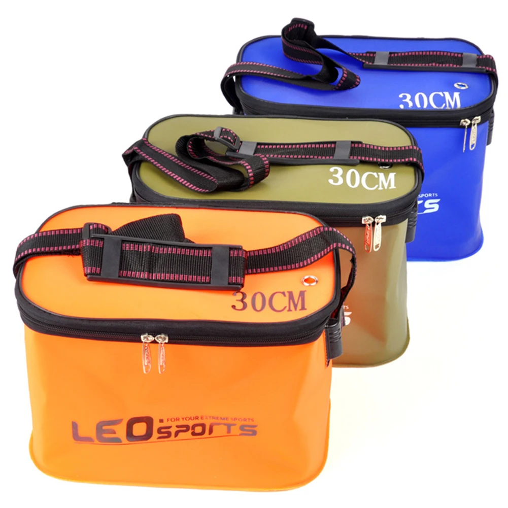 1pc Portable Folding Fish Bucket Outdoor EVA Fishing Tackle Boxes with Handle Fishing Bags Outdoor Fish Container
1pc Portable Folding Fish Bucket Outdoor EVA Fishing Tackle Boxes with Handle Fishing Bags Outdoor Fish Container