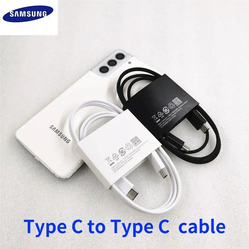 Samsung S21 Type C TO Type C Cable PD Fast Charge For GalaxyUltra S21 Plus S20 FE Note 20 Ultra Dual Type C Wire Line
Samsung S21 Type C TO Type C Cable PD Fast Charge For GalaxyUltra S21 Plus S20 FE Note 20 Ultra Dual Type C Wire Line