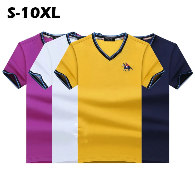 2022-Summer Youth Cotton Casual Men's V-Neck Half Sleeve T-Shirt Loose Large S-10XL V Neck Short Sleeve T-Shirt Men
2022-Summer Youth Cotton Casual Men's V-Neck Half Sleeve T-Shirt Loose Large S-10XL V Neck Short Sleeve T-Shirt Men