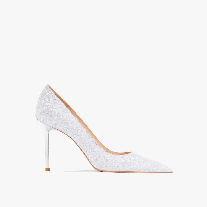 Spring and summer new pointed shallow sequins bride wedding shoes thin high heels banquet dress large small women's single shoes
Spring and summer new pointed shallow sequins bride wedding shoes thin high heels banquet dress large small women's single shoes