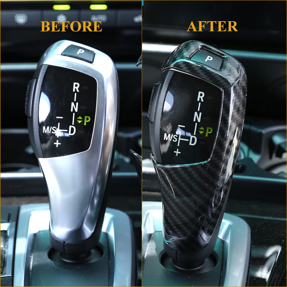 ABS Carbon Fiber Style Car Gear Shift Handle Sleeve Cover Trims Sticker Fit For BMW E60 E70 X5 X6 Interior Accessories
ABS Carbon Fiber Style Car Gear Shift Handle Sleeve Cover Trims Sticker Fit For BMW E60 E70 X5 X6 Interior Accessories