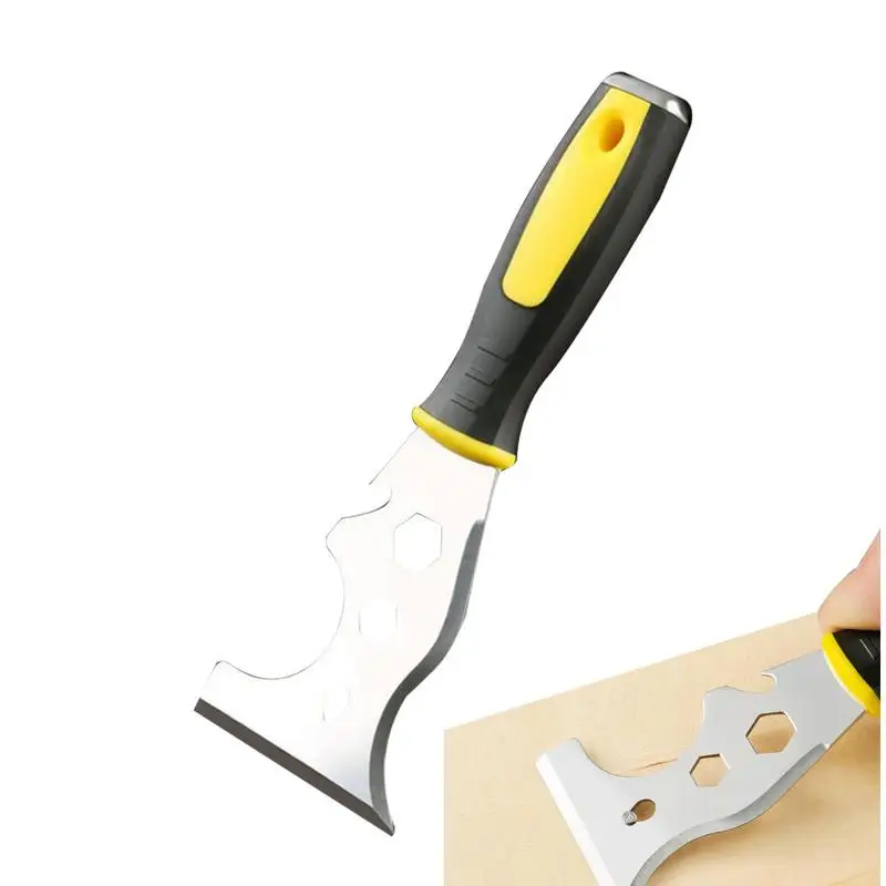 Putty Knives 7 In 1 Multi-purpose Drywall Putty Paint Scraper For Removing Wallpaper Cement Shovel Scraper Construction Tool
Putty Knives 7 In 1 Multi-purpose Drywall Putty Paint Scraper For Removing Wallpaper Cement Shovel Scraper Construction Tool