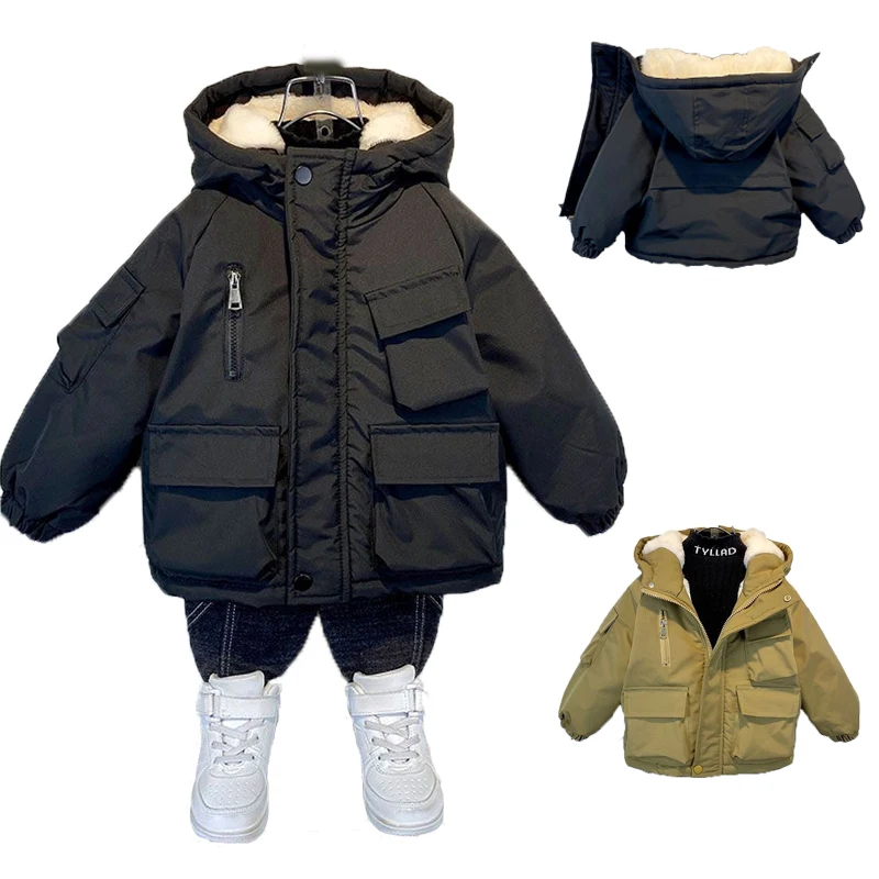 2023 Autumn Winter Baby Boy Girl Cashmere Clothes Child Hoodie Down Jacket Outerwear Infant 3-10 Years Warm Coat Kids Sweatshirt
2023 Autumn Winter Baby Boy Girl Cashmere Clothes Child Hoodie Down Jacket Outerwear Infant 3-10 Years Warm Coat Kids Sweatshirt