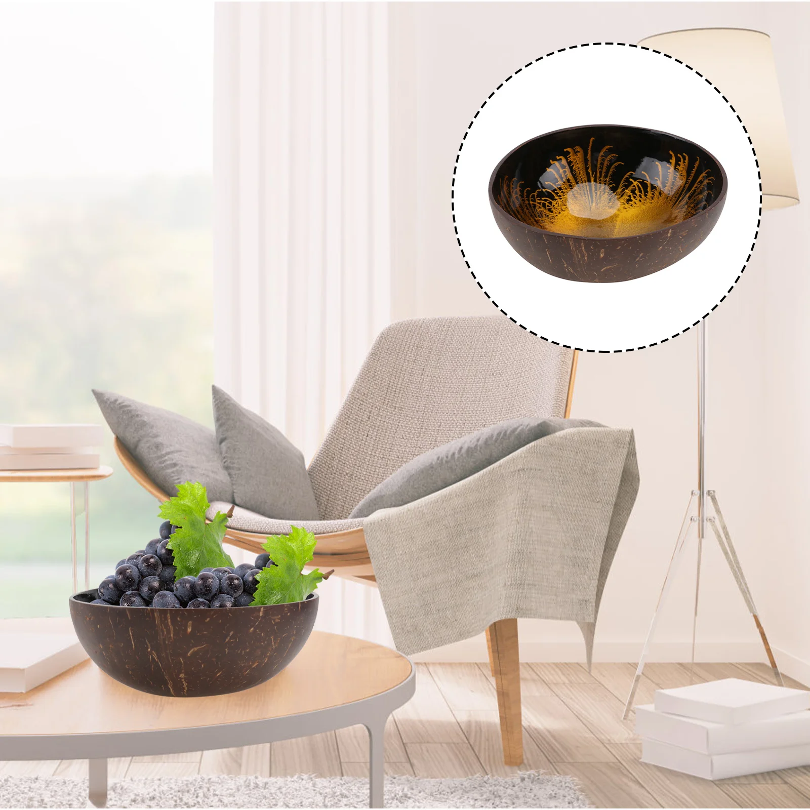 Bowl Bowls Candy Shell Keydecorative Storage Serving Salad Table Holder Container Nuts Handcrafted Round Snack Acai Natural
Bowl Bowls Candy Shell Keydecorative Storage Serving Salad Table Holder Container Nuts Handcrafted Round Snack Acai Natural