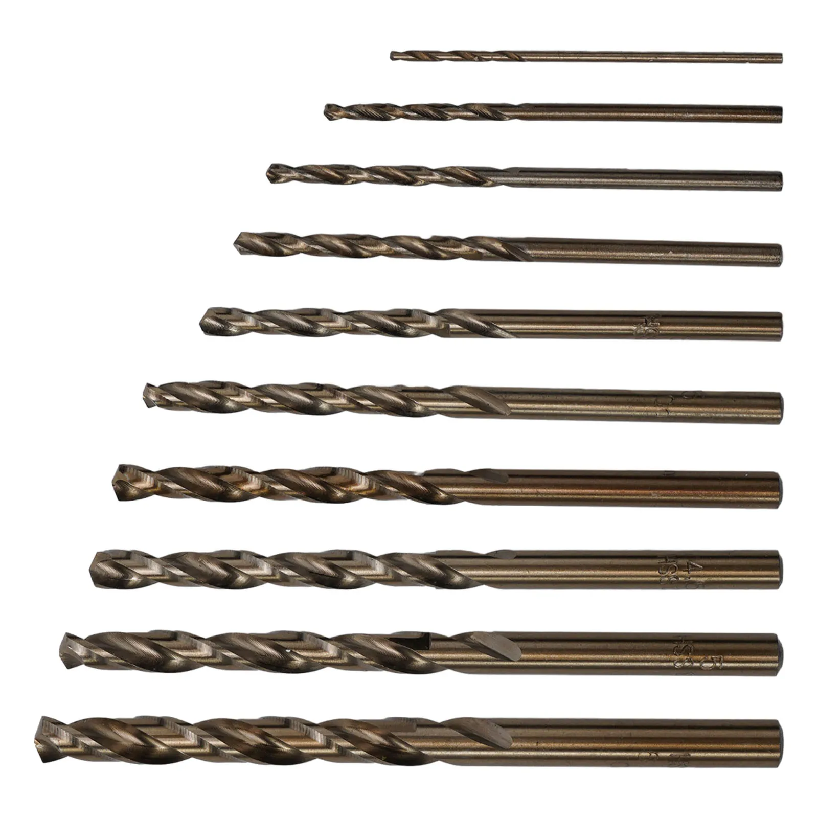 Durable Drill Bit Drill Bit Drill Bit HSS High-quality M35 Power Tools Special For Stainless Steel 10pcs 135 Degree
Durable Drill Bit Drill Bit Drill Bit HSS High-quality M35 Power Tools Special For Stainless Steel 10pcs 135 Degree