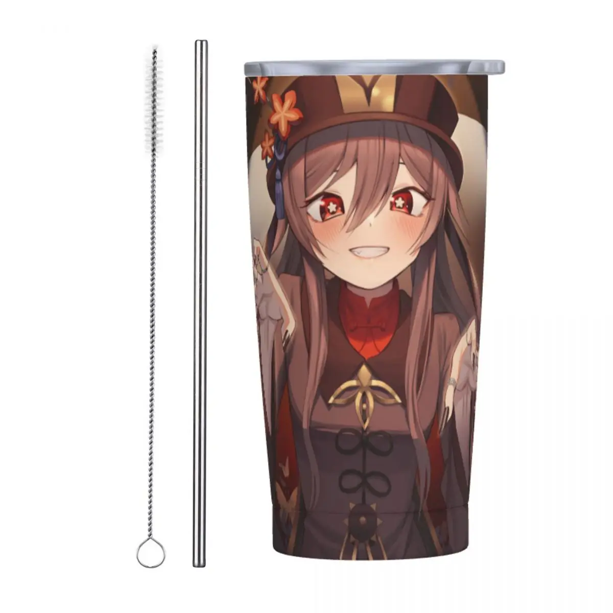 Genshin Impact Amine Hu Tao Tumbler, вакуумные изолированные кофейные чашки, кружки из нержавеющей стали для смузи и чая, искусственные, 20 унций
Genshin Impact Amine Hu Tao Tumbler, вакуумные изолированные кофейные чашки, кружки из нержавеющей стали для смузи и чая, искусственные, 20 унций