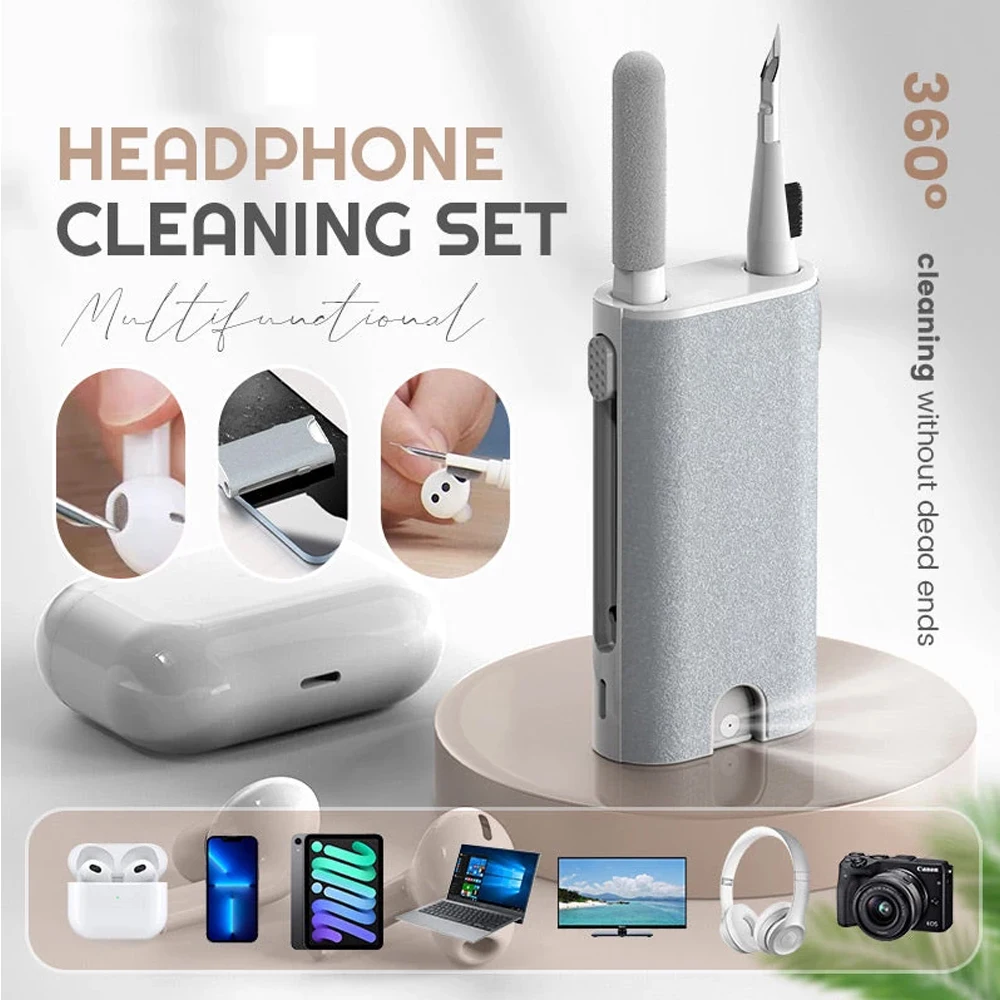 5 In 1 Headset Cleaning Pen Phone Laptop TV Screen Cleaning Tools Multifunctional Earbuds Case Cleaning Gadaget For Airpod Pro
5 In 1 Headset Cleaning Pen Phone Laptop TV Screen Cleaning Tools Multifunctional Earbuds Case Cleaning Gadaget For Airpod Pro