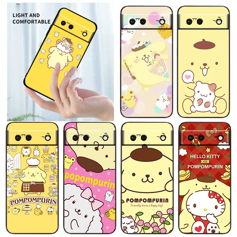 Pompom Purin Dog Art Phone Case For Google Pixel 7 6 Pro 6A 5A 5 4 4A XL 5G Black Shell Soft TPU Cover Fundas Coque Capa
Pompom Purin Dog Art Phone Case For Google Pixel 7 6 Pro 6A 5A 5 4 4A XL 5G Black Shell Soft TPU Cover Fundas Coque Capa
