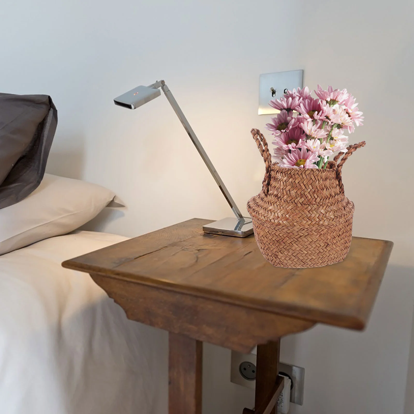 Toy Basket Round Woven Basket Sea Grass Basket For Storage Laundry Basket Basket Bin For Shoe Storage Basket For Living Room 
Toy Basket Round Woven Basket Sea Grass Basket For Storage Laundry Basket Basket Bin For Shoe Storage Basket For Living Room