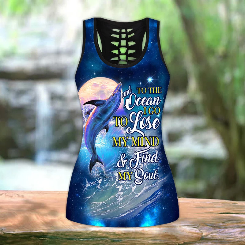 3D Dolphin Print Fashion Women Hollow Top Sleeveless Shirt Summer Vest Shirt Casual Tank Tops Plus Size Xs-8Xl
3D Dolphin Print Fashion Women Hollow Top Sleeveless Shirt Summer Vest Shirt Casual Tank Tops Plus Size Xs-8Xl