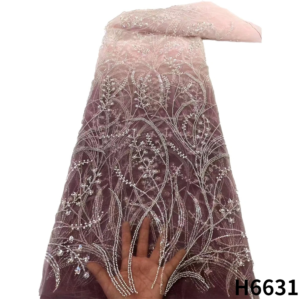 Latest Beaded African Tulle Lace Fabric 2022 High Quality Sequins Stoned Embroidered Net Lace 5 Yards For Dress HX6631
Latest Beaded African Tulle Lace Fabric 2022 High Quality Sequins Stoned Embroidered Net Lace 5 Yards For Dress HX6631