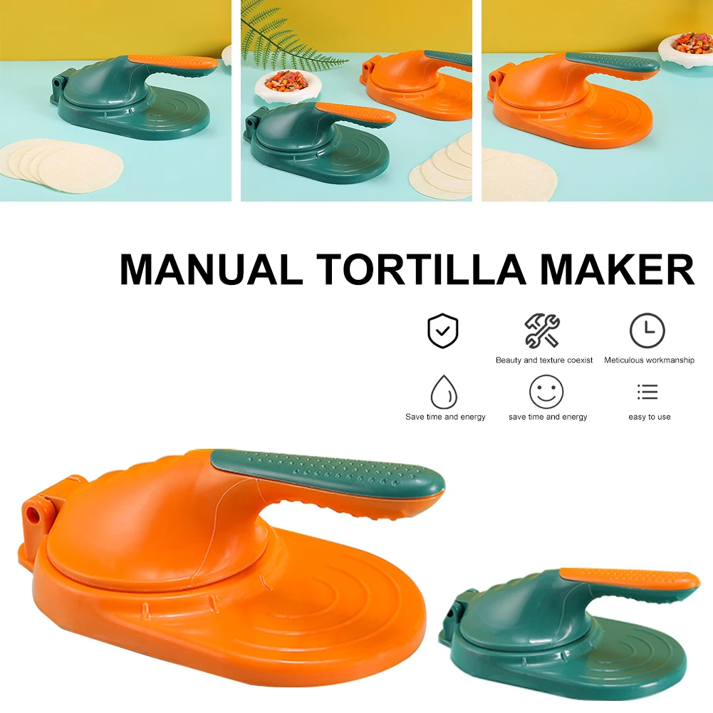 Mini Manual Tortilla Maker Dough Pressing Tool Dumpling Artifact Manual Dumpling Pressing Tool Dumpling Wrapper Making Mold
Mini Manual Tortilla Maker Dough Pressing Tool Dumpling Artifact Manual Dumpling Pressing Tool Dumpling Wrapper Making Mold