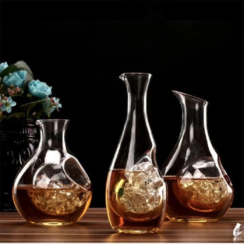 Japan Crystal Ice Flask Glass Wine Bottle Hamster Nest Cooling Room Hole Sake Glass Beer Cooler Wine Dispenser Carafe Decanter
Japan Crystal Ice Flask Glass Wine Bottle Hamster Nest Cooling Room Hole Sake Glass Beer Cooler Wine Dispenser Carafe Decanter
