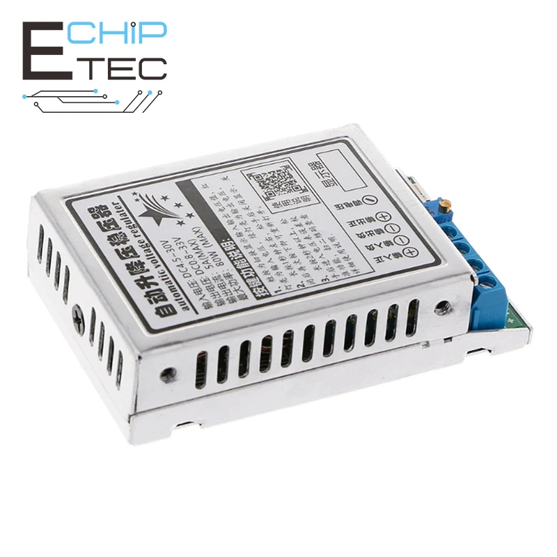 Free shipping 5A/80W adjustable power supply module with voltage display DC-DC 5V12V24V automatic boost and buck regulator
Free shipping 5A/80W adjustable power supply module with voltage display DC-DC 5V12V24V automatic boost and buck regulator