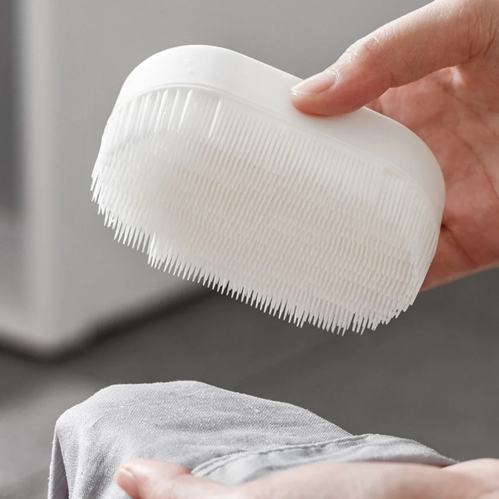 White Clothes Scrubbing Brush Multifunctional Small Brush Household Minimalist Plastic Handle Laundry Brush Cleaning Supplies
White Clothes Scrubbing Brush Multifunctional Small Brush Household Minimalist Plastic Handle Laundry Brush Cleaning Supplies