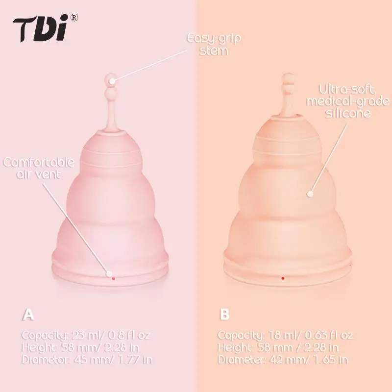 Silicone Reusable Cup Menstrual Medical Lady Cup Collector Menstrual Menstrual Cup Foldable For Women Feminine Hygiene
Silicone Reusable Cup Menstrual Medical Lady Cup Collector Menstrual Menstrual Cup Foldable For Women Feminine Hygiene