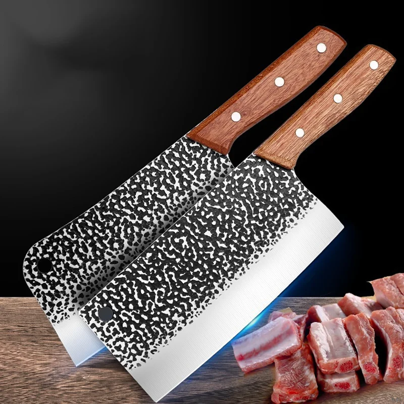 Hammered Forged Boning Knife Household Kitchen Big Knife Stainless Steel Chef Chopping Bone Meat Slicing Knives For Kitchen
Hammered Forged Boning Knife Household Kitchen Big Knife Stainless Steel Chef Chopping Bone Meat Slicing Knives For Kitchen