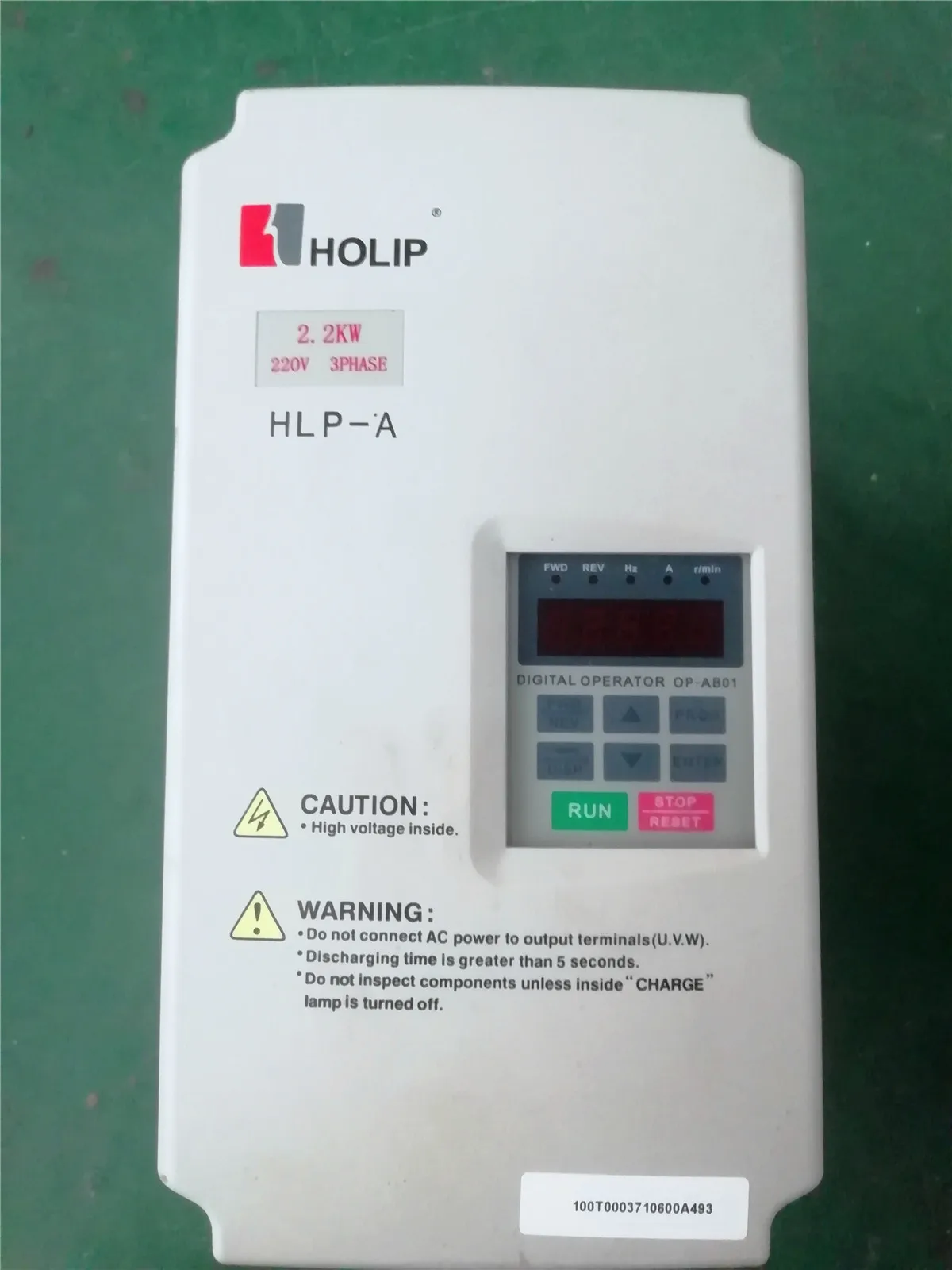 HLPM03D743B 380v 3.7kw inverter ; used one, 85 % appearance new ; 3 months warranty , freely shipping
HLPM03D743B 380v 3.7kw inverter ; used one, 85 % appearance new ; 3 months warranty , freely shipping
